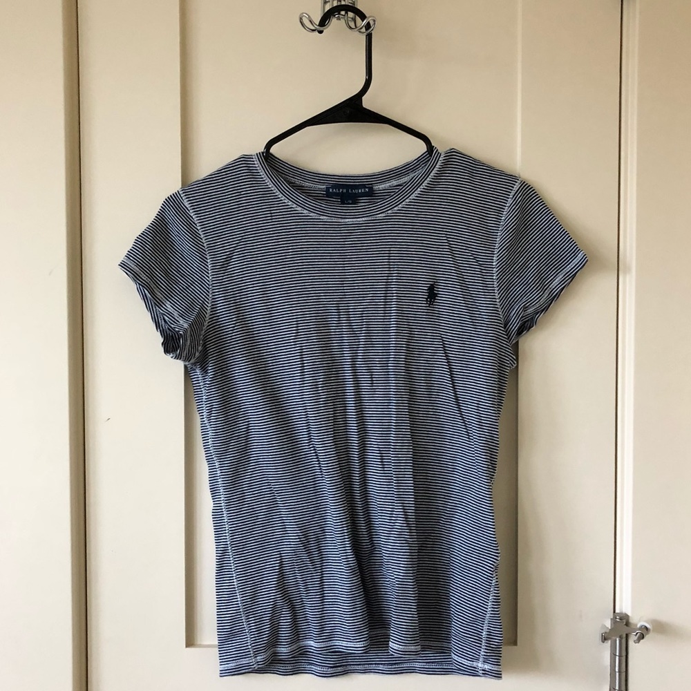 Ralph Lauren striped fitted t-shirt